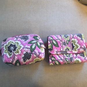 Vera Bradley toiletry bags